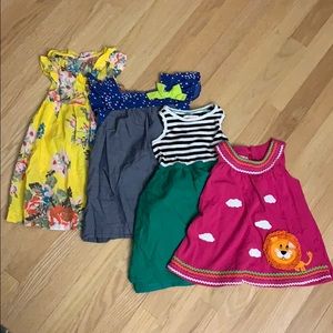 Spring and summer girls dresses, size 3T